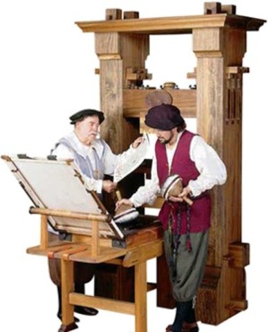 Printing Press (Gutenberg, 1439)