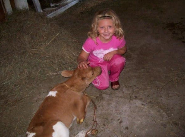 A baby cow was born on my 5th Birthday