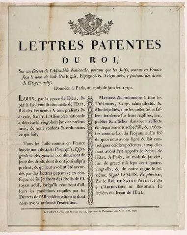 Zrovnoprávnění Židů