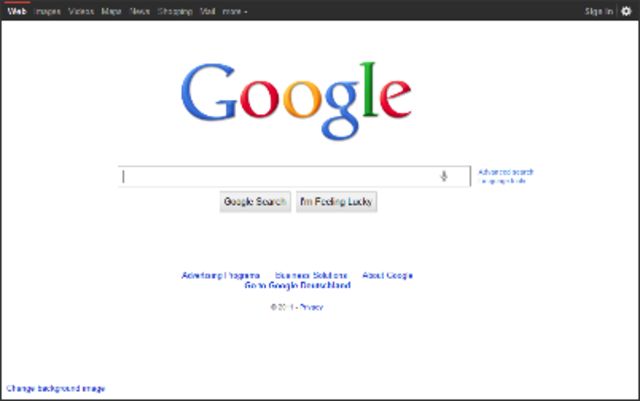 Google search engine