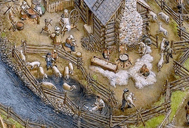 Expanding Families of European Settlers