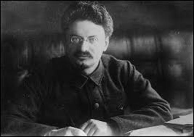 Leon Trotsky gained the confidence of the army