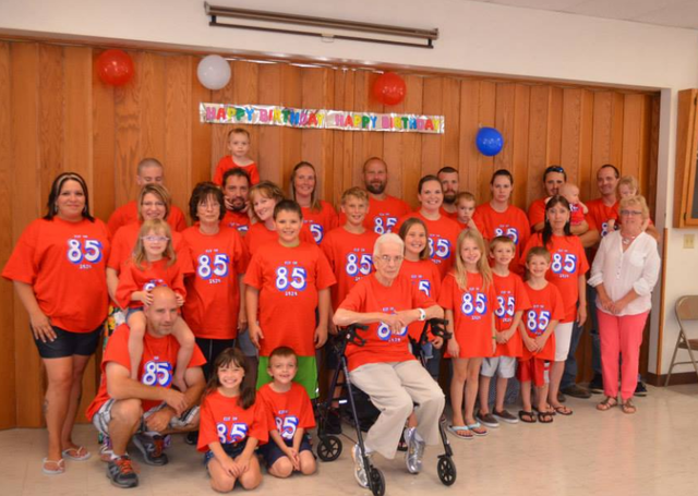 Great Grandmas 85th Birthday!
