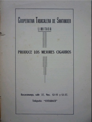 COOPERATIVA TABACALERA DE SANTANDER