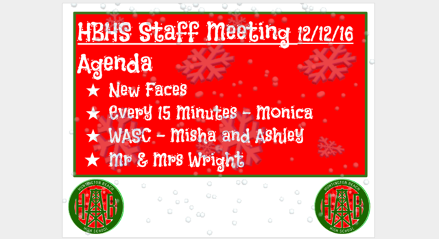 Student Learning Objectives Review