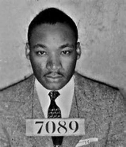 MLK Arrested