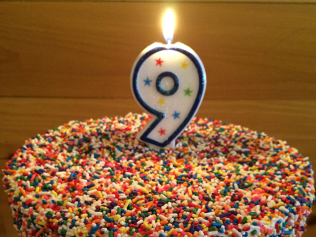 My 9th birthday