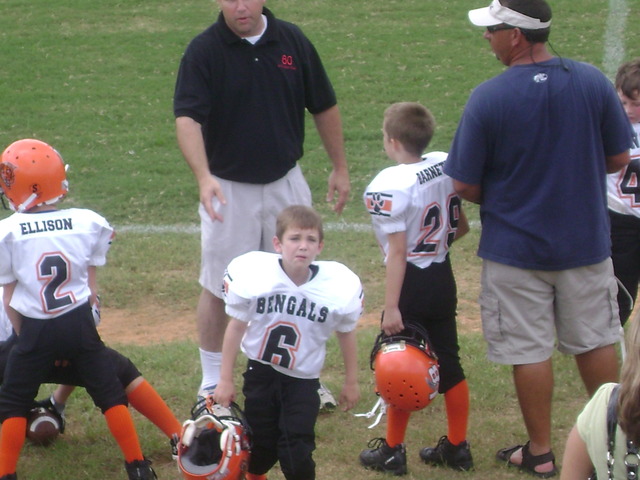 Jackson's first football game 2008