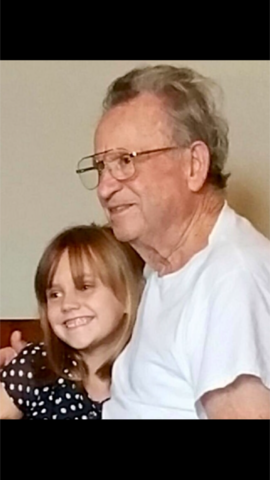 Sarah Meets her Great Grandpa.