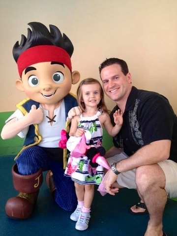 Sarah at Disney World.