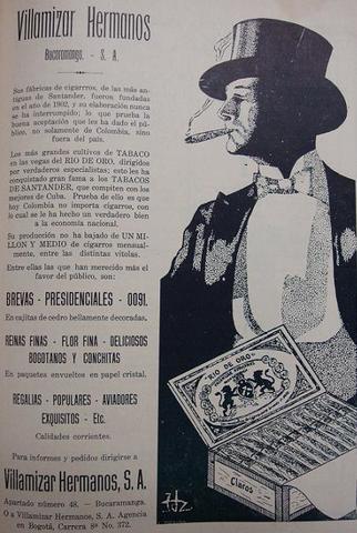 FÁBRICA DE CIGARROS “VILLAMIZAR HERMANOS”