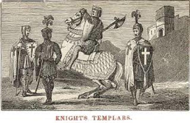 1307 End of the knights Templar