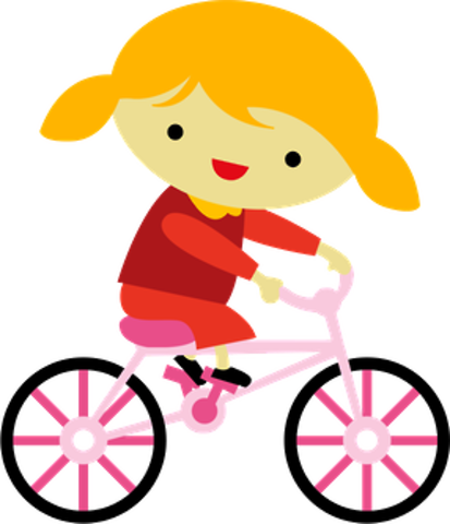 por fin pude andar en bicibleta