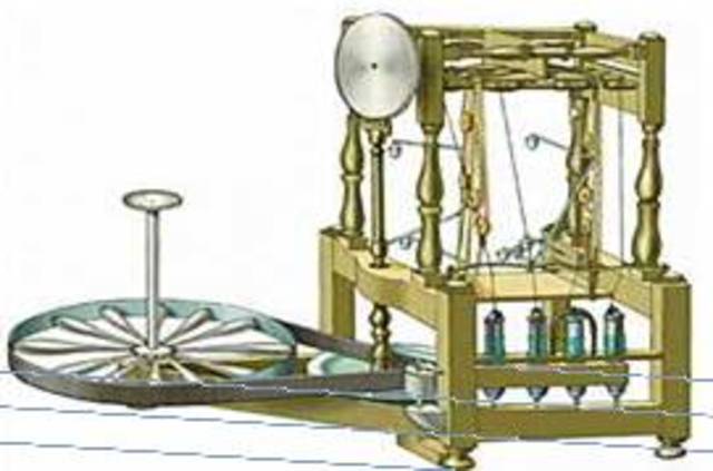 maquina de hilar algodón