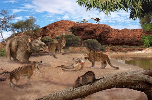 Tertiary 65MYA-1.8MYA