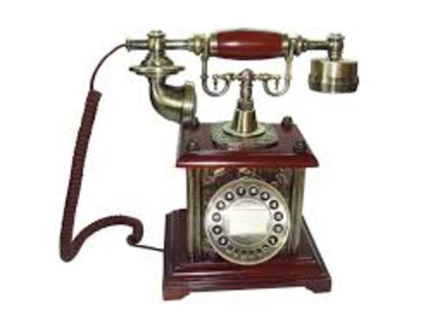 Demonstration of telephone