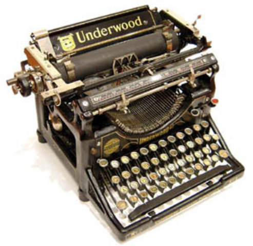 type writer