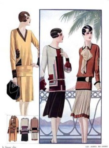 Las mujeres empiezan a usar pelo corto (garçone)