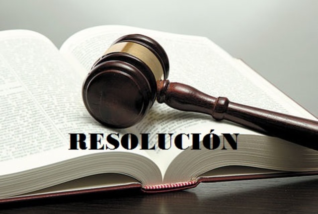 RESOLUCIÓN 2013