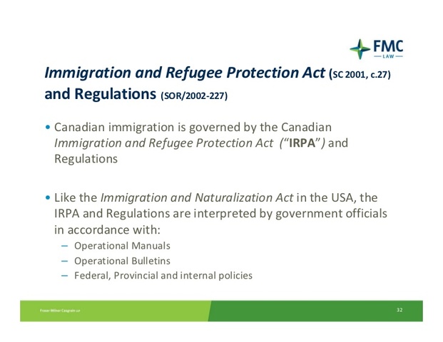 Immigration and Refugee Protection Act