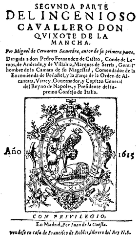 Segunda parte del Quijote