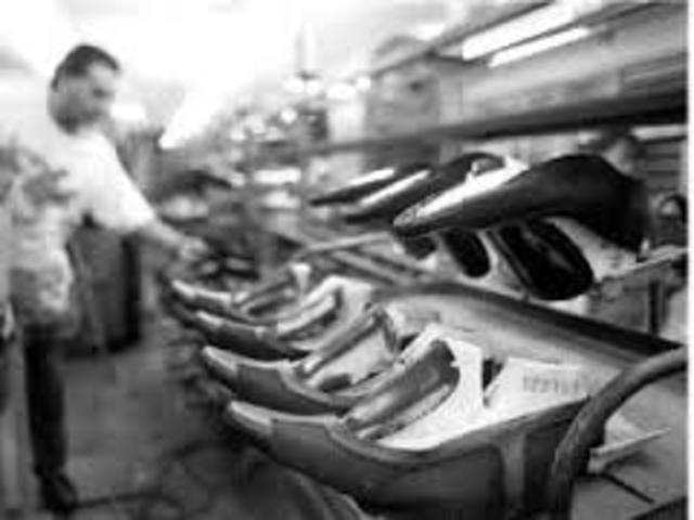 Calzado de la Revolución Industrial