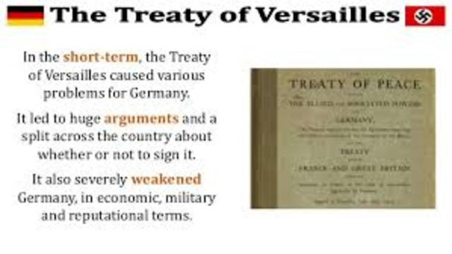 the impact of the Treaty of Versailles