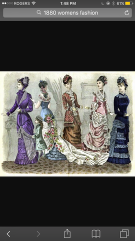 The bodice had appeared