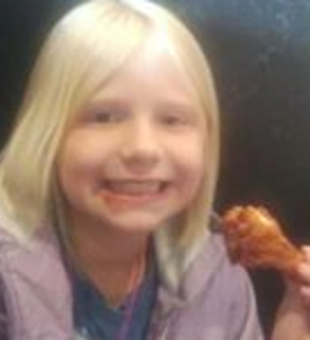 My mom and dad took me to Buffalo wild wings