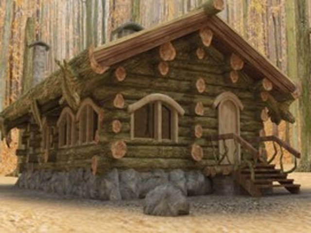 Izba. Ancient Russia