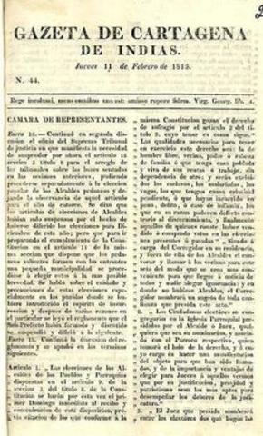 Gazeta de Cartagena de Indias