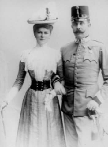 The asassination of the Archduke and his wife