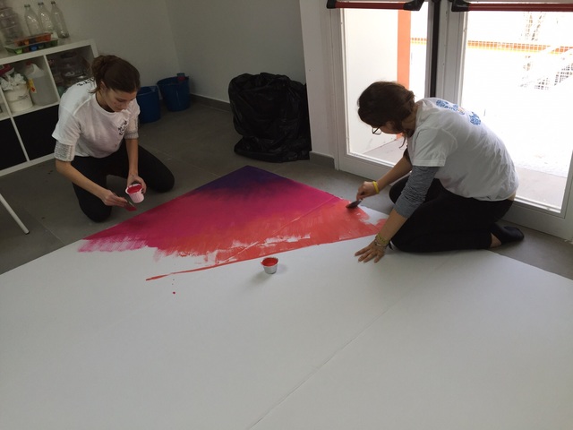 Decoración de los Biombos para la Feria CAS