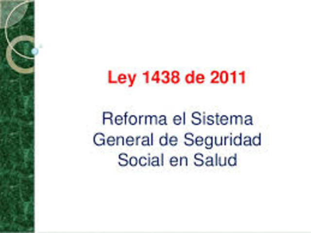 Ley 1438 del 2011