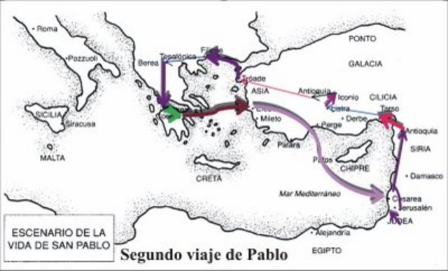 Segundo viaje de San Pablo