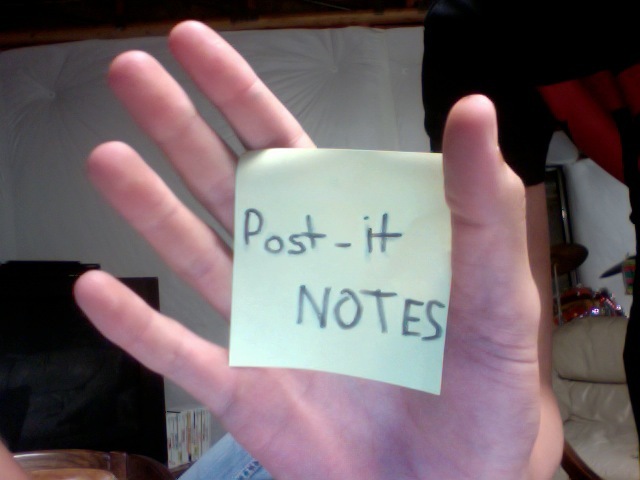 First Post it Note