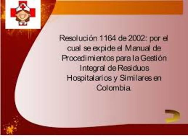 RESOLUCIÓN 1164 DE 2002