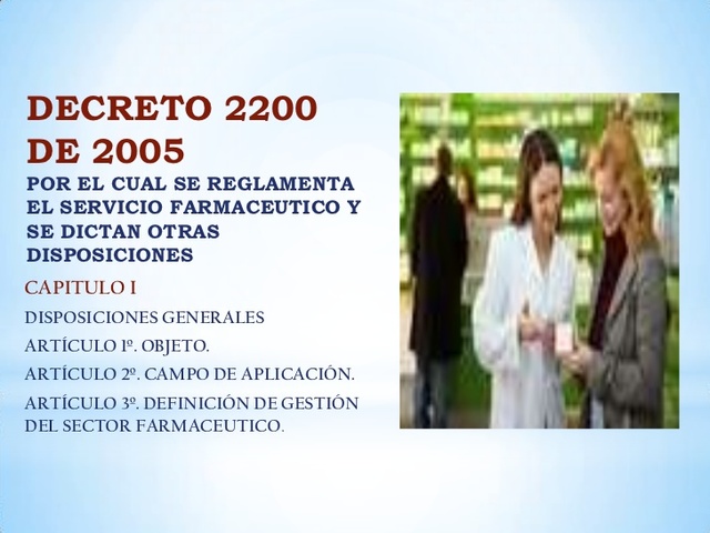 DECRETO 2200 DE 2005