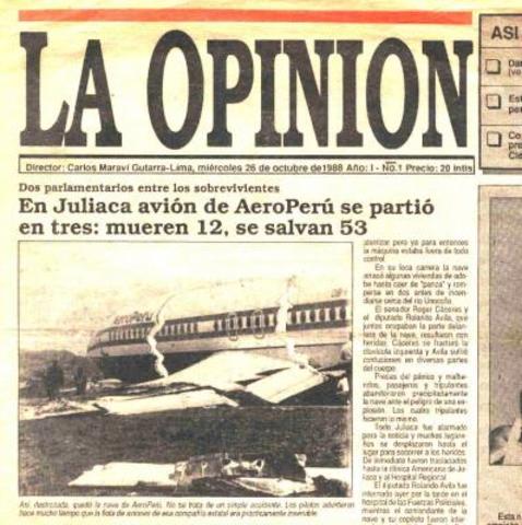 La opinión