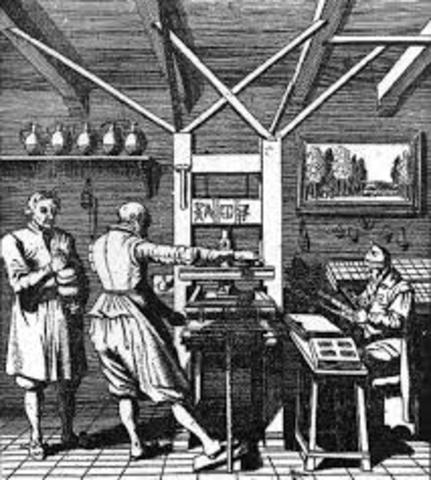 La evolución de la imprenta