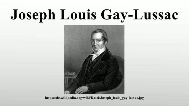 Joseph Louis Gay