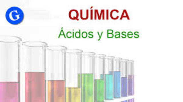 Ácidos y las bases.