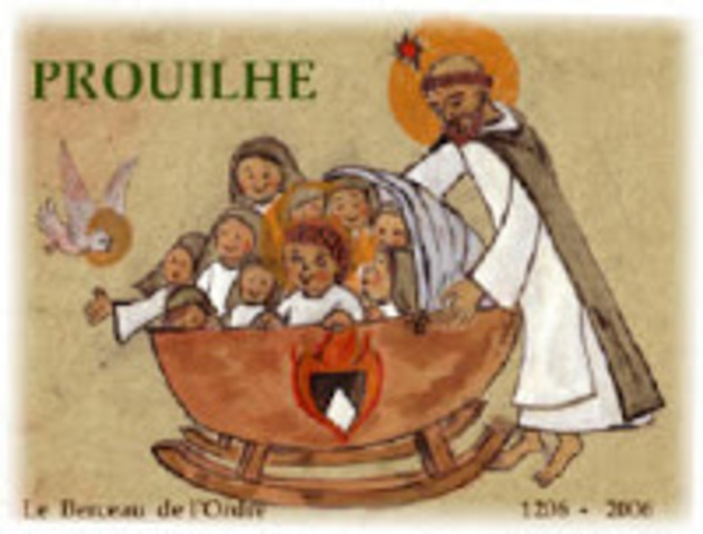 Sto Domingo de Guzmán funda el monasterio de religiosas Prouille.