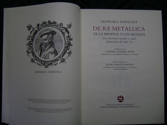 Agrícola  De Re Metallica
