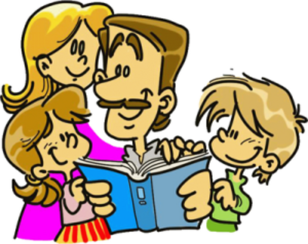 Lectura involucrando a los padres de familia.