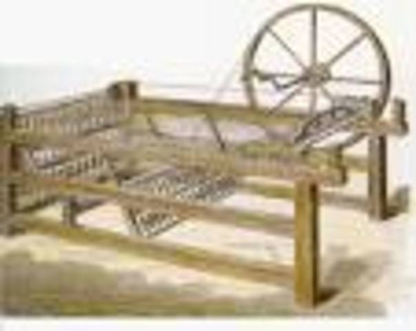 Primera máquina de hilar