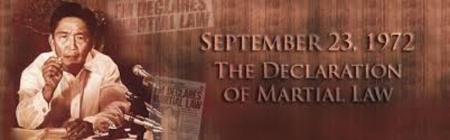 Declaration of Martial Law (proclaimation 1081)