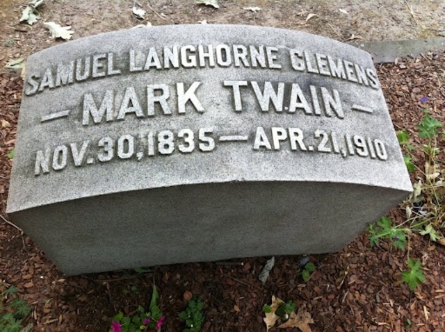 Death of "Mark Twain"/ Samuel Langhorne Clemens