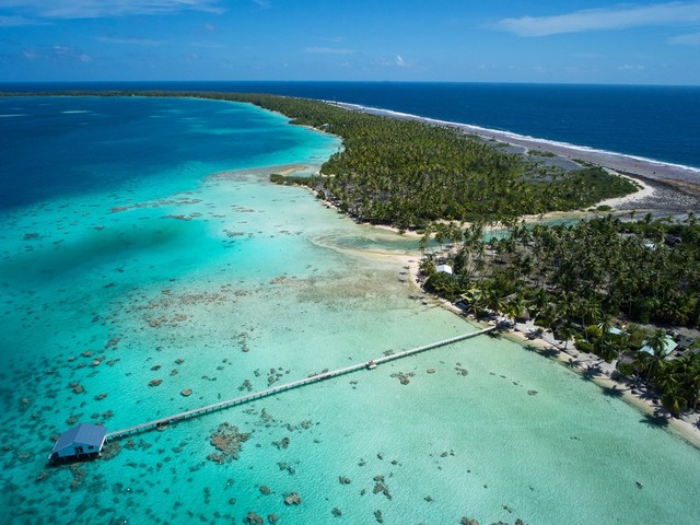 Primera reserva de la biosfera Atolón de Taiaro.