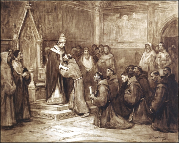 Audiencia ante el papa Inocencio III